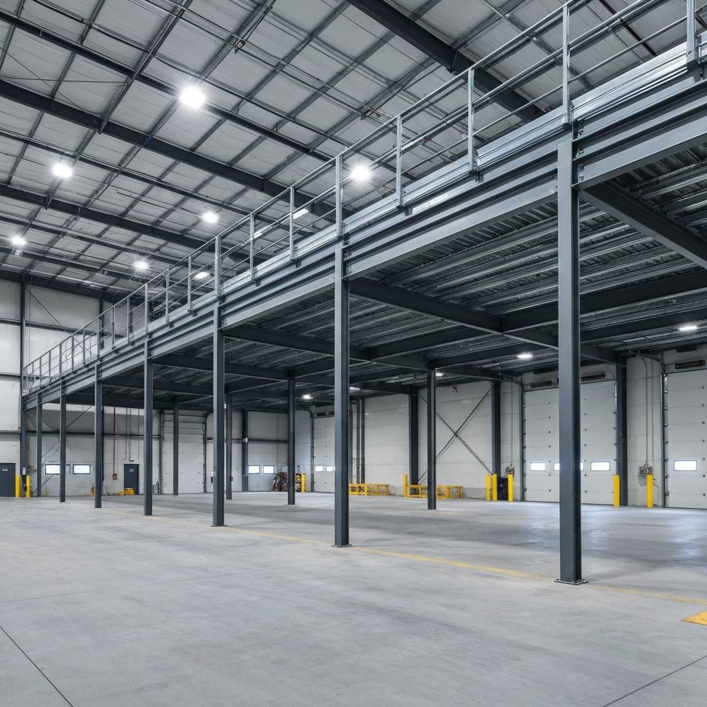 Installation de mezzanines industrielles à Casablanca : maximisez votre espace vertical