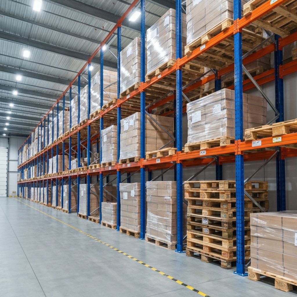 Rayonnage à palettes : la solution idéale pour les entrepôts au Maroc
