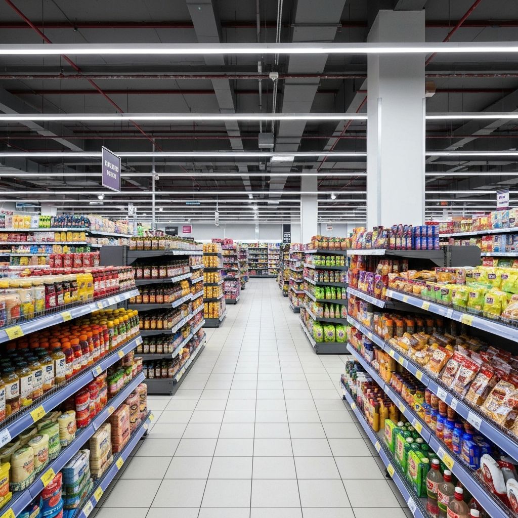 Rayonnage métallique pour supermarchés et hypermarchés au Maroc